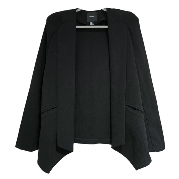 Forever 21 Black Open Blazer, Career Wear, Size M - Picture 1 of 11